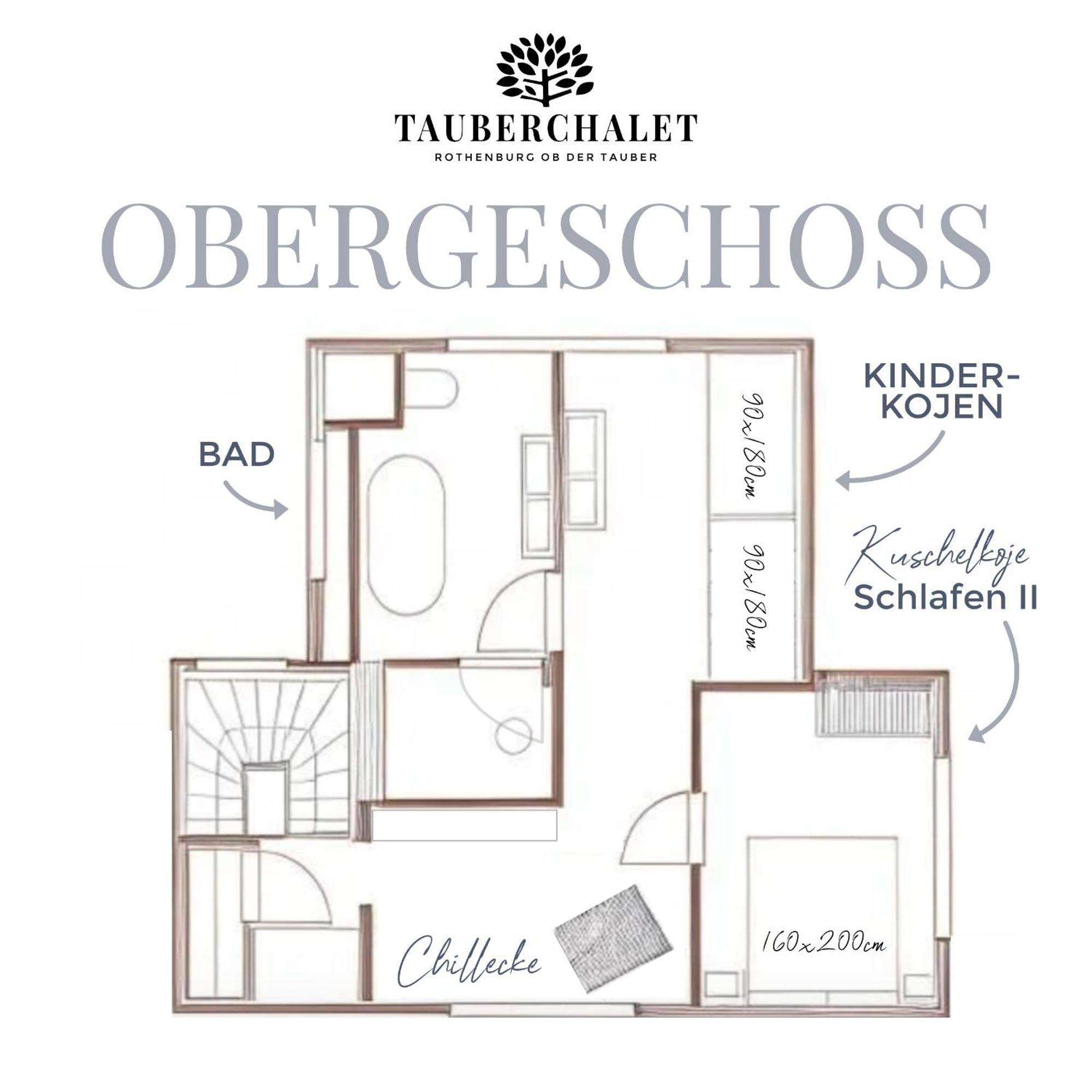 Tauberchalet I Whirlpool, Sauna, & Detoxvibes I Privates Boutiquechalet Fuer Bis 6 Personen Rothenburg ob der Tauber